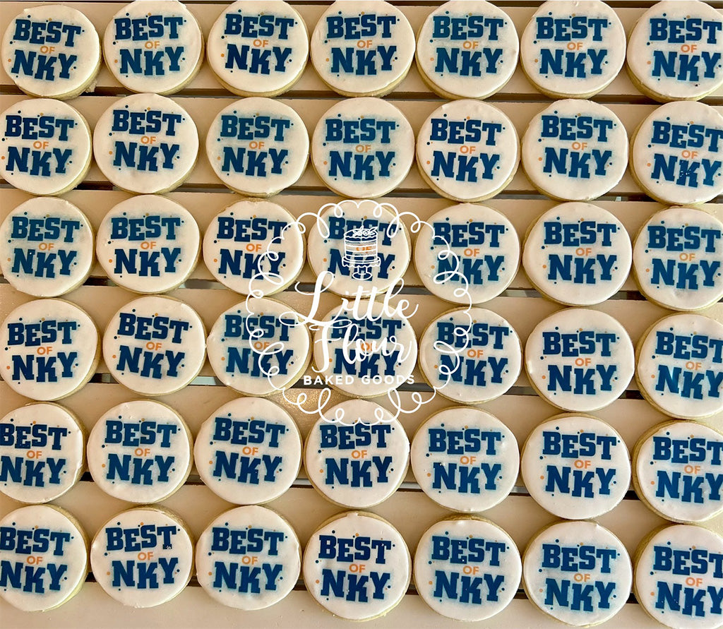 Custom Logo Cookies